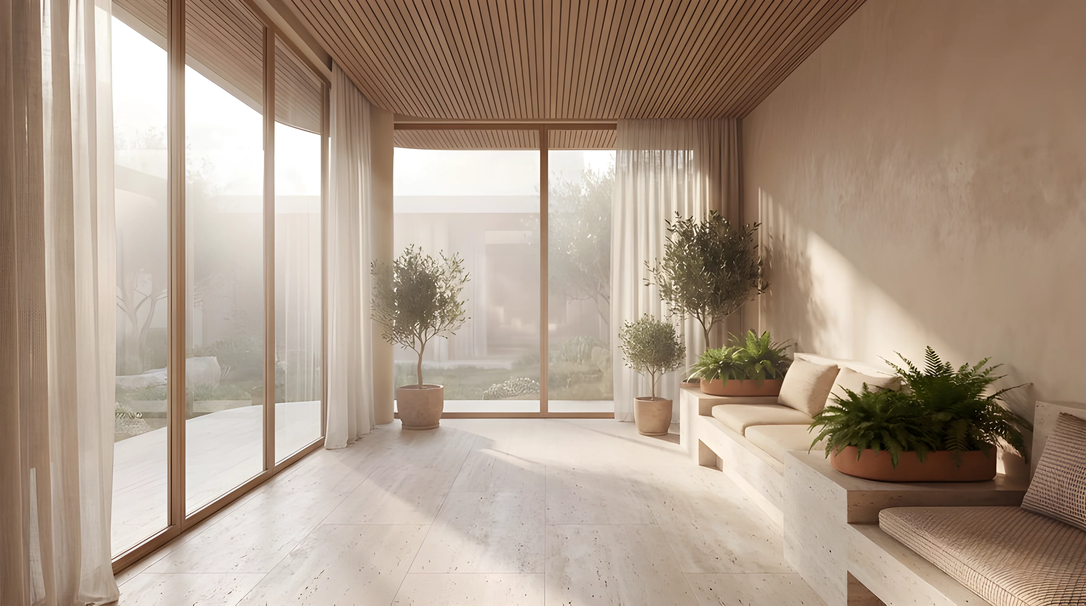 Biophilic CGI visualisation