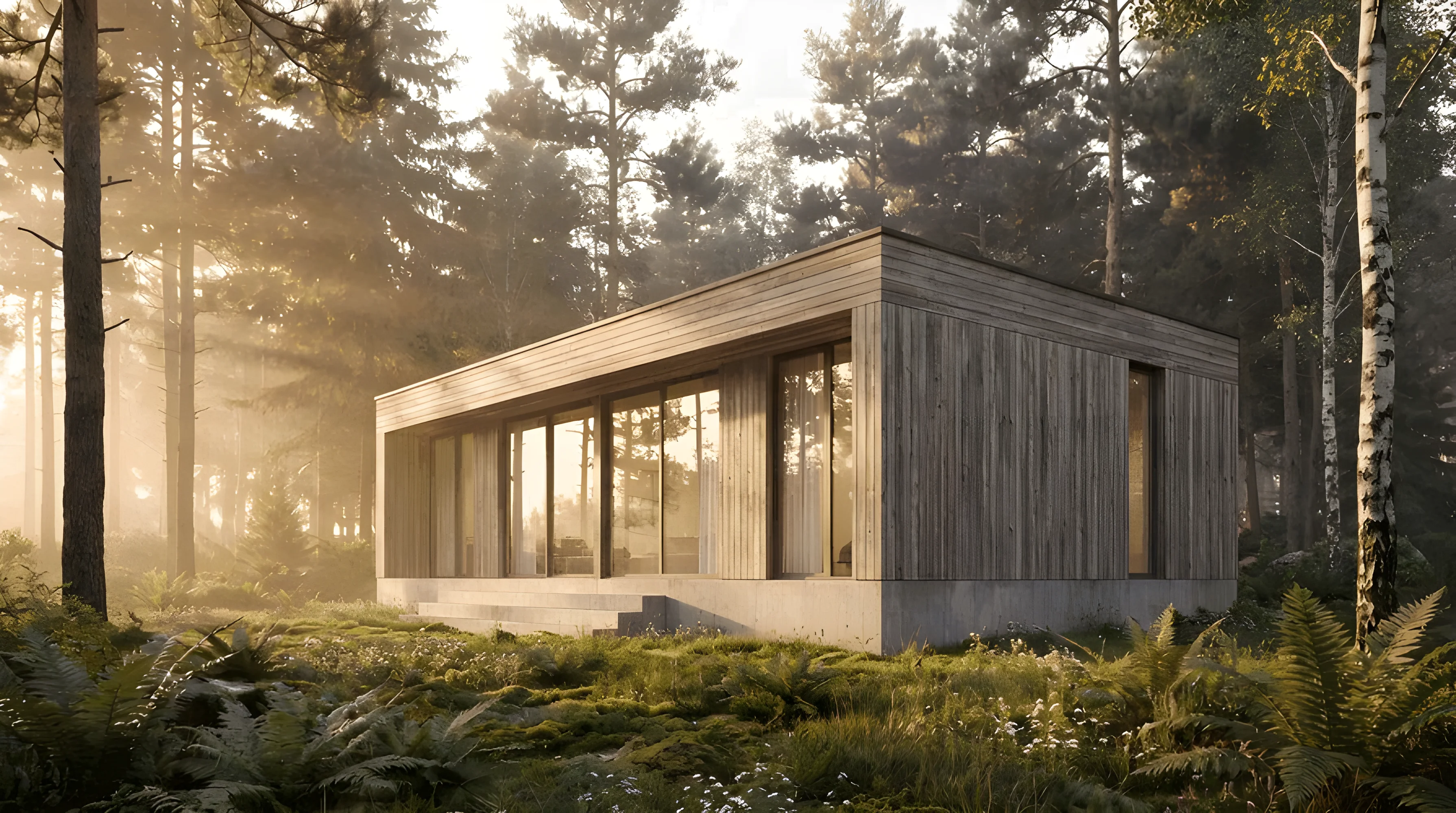 Photorealistic architectural renders