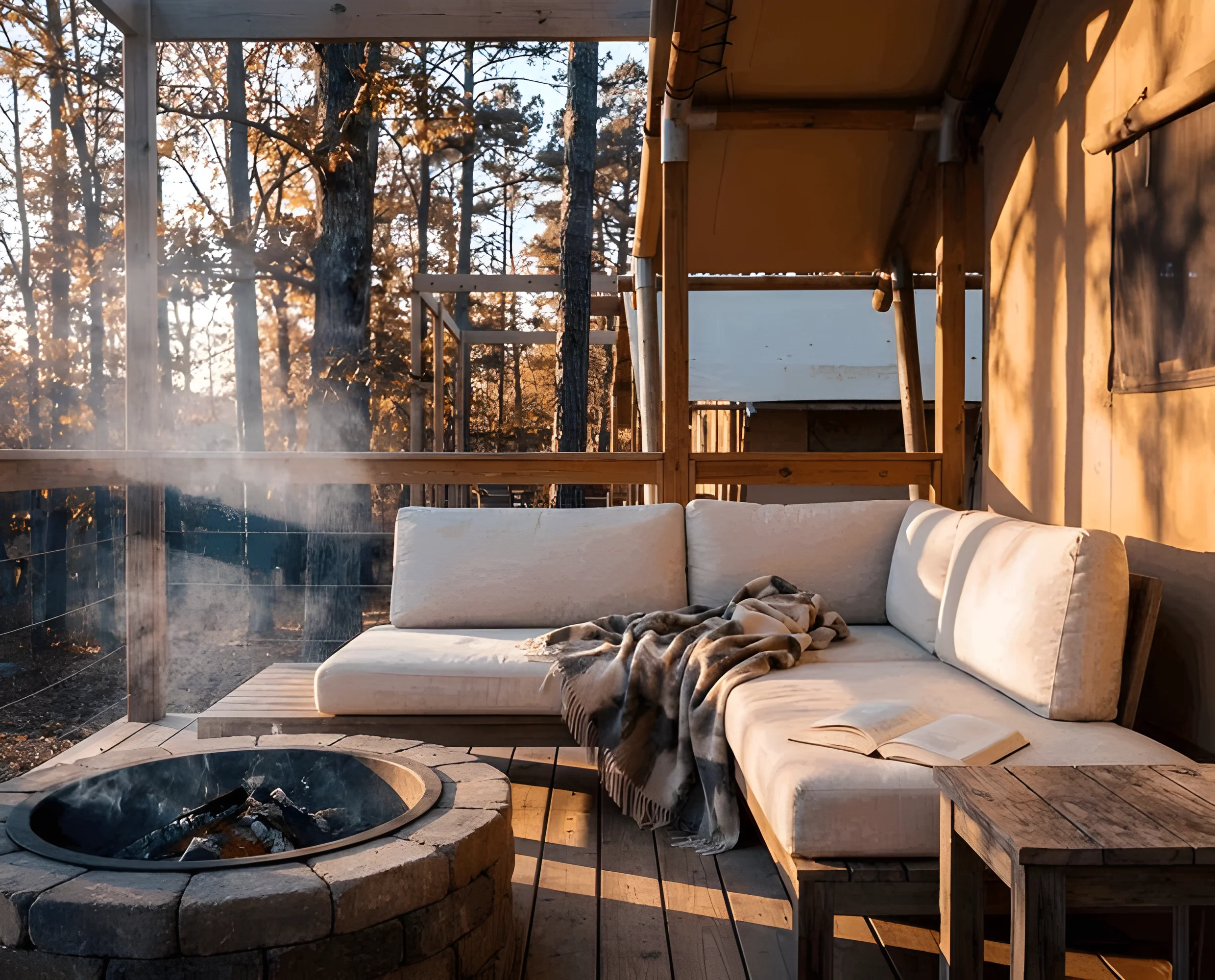 Lifestyle scene composition