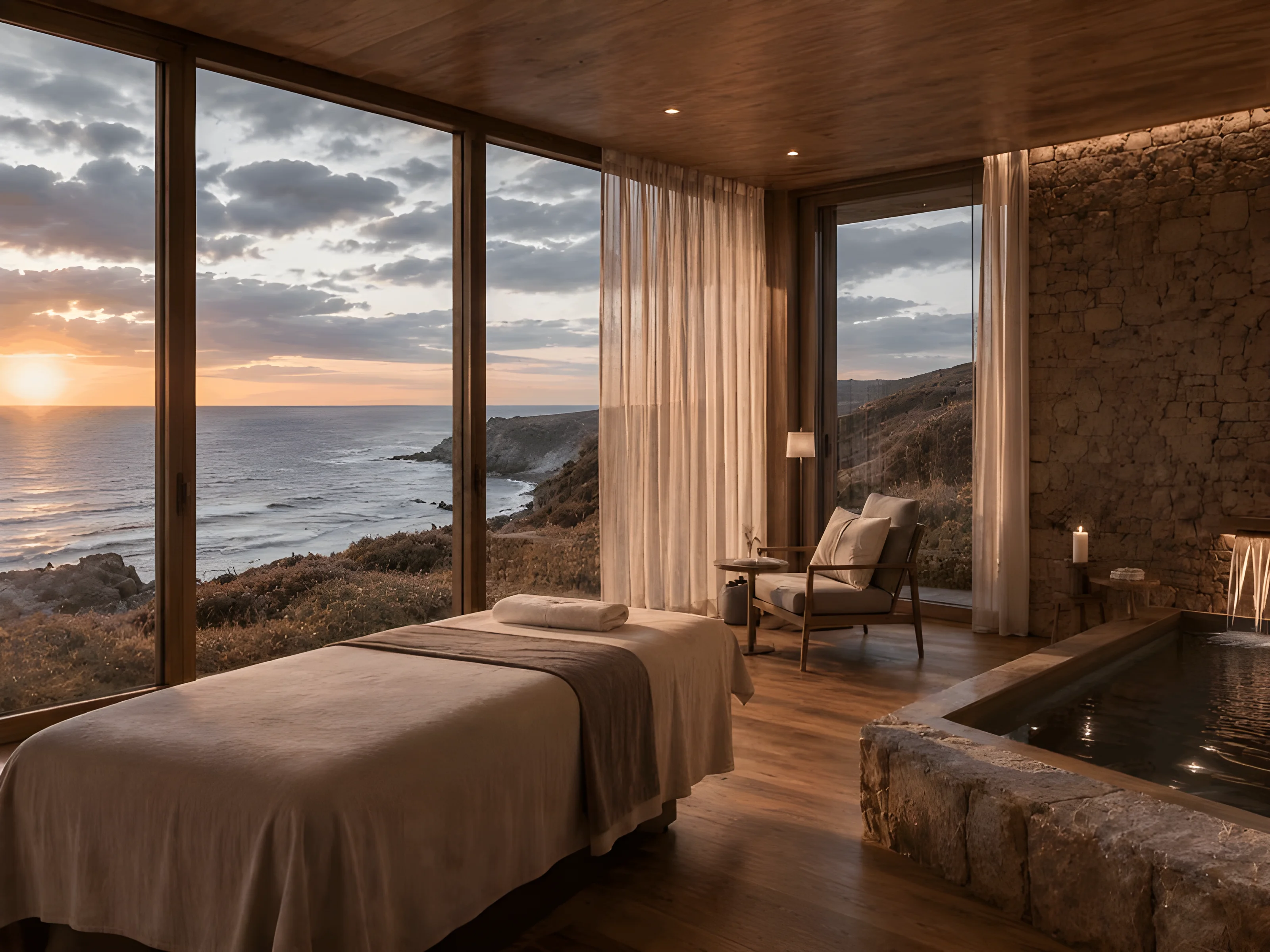 Wellness interior detail