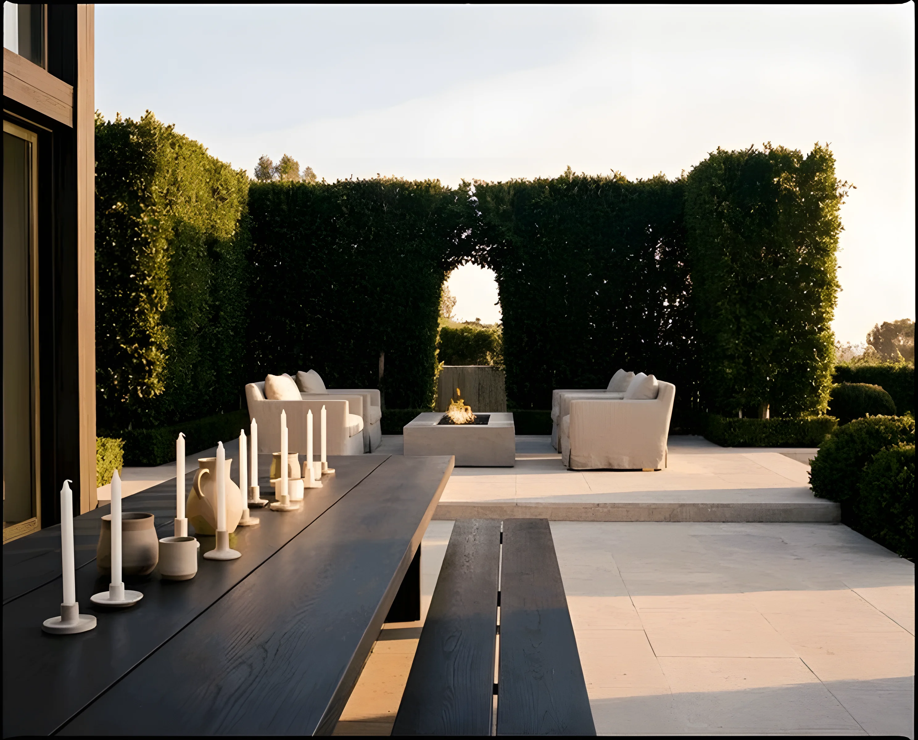 Rooftop terrace