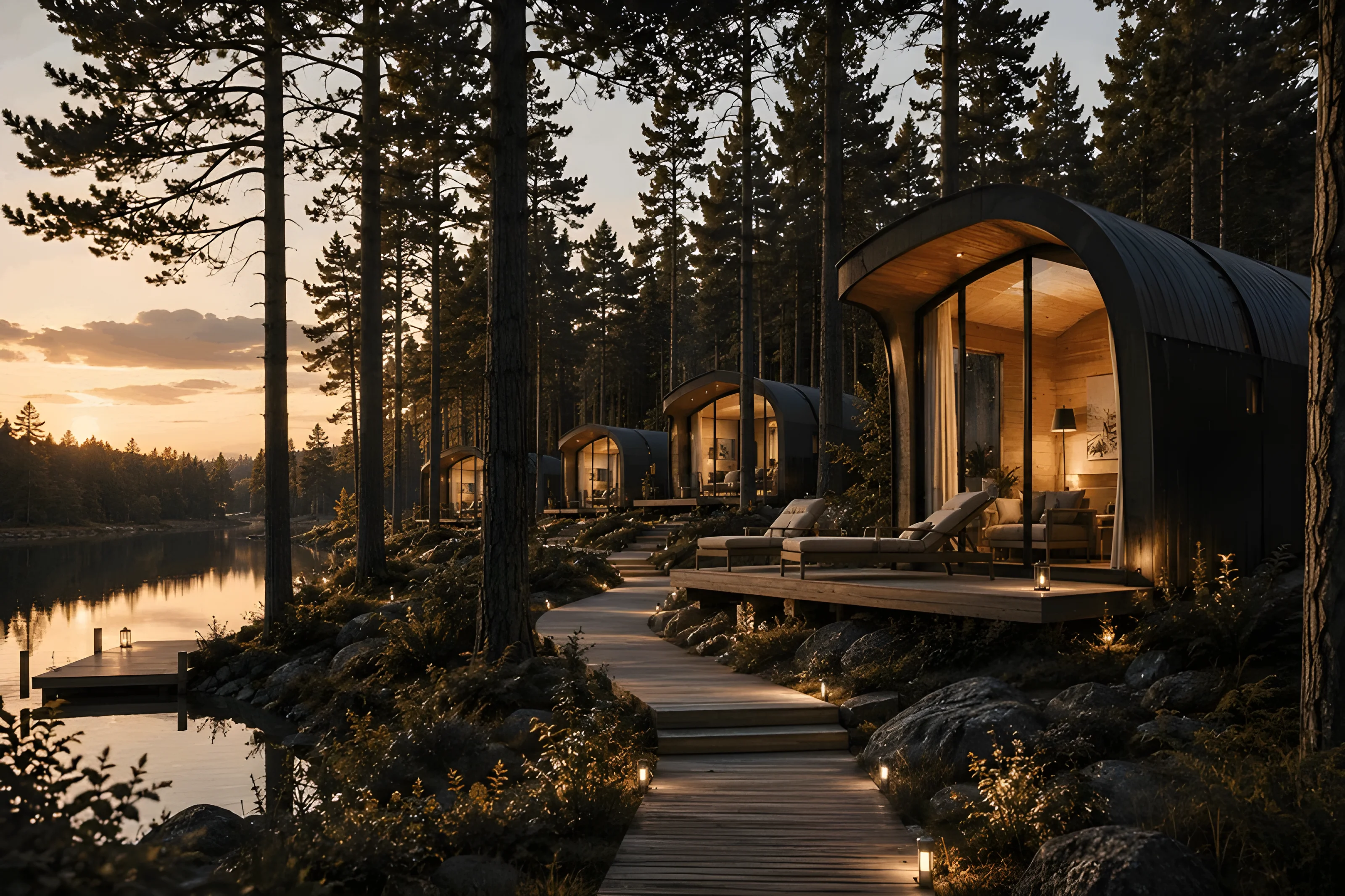 Forest Retreat Visualisation